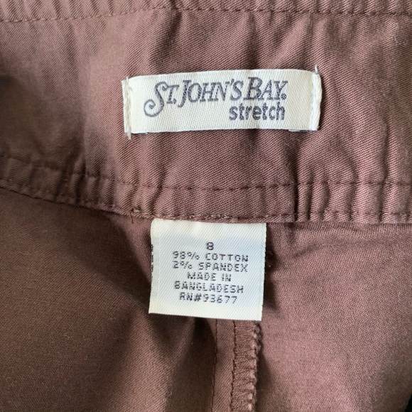 •St. John’s Bay• NWT Stretch Skort w/Tie Belt - 8 - Picture 2 of 8